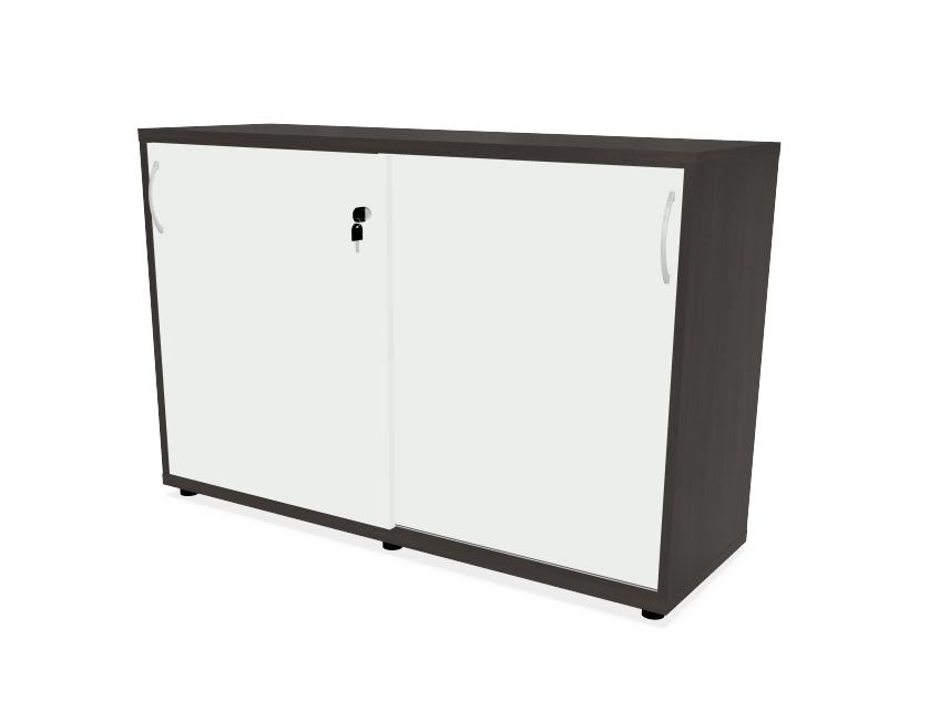 HEBE TS113 szafka z drzwiami przesuwnymi 120,2x40x79,2h (Kolor korpusu: Biel Arktyczna)