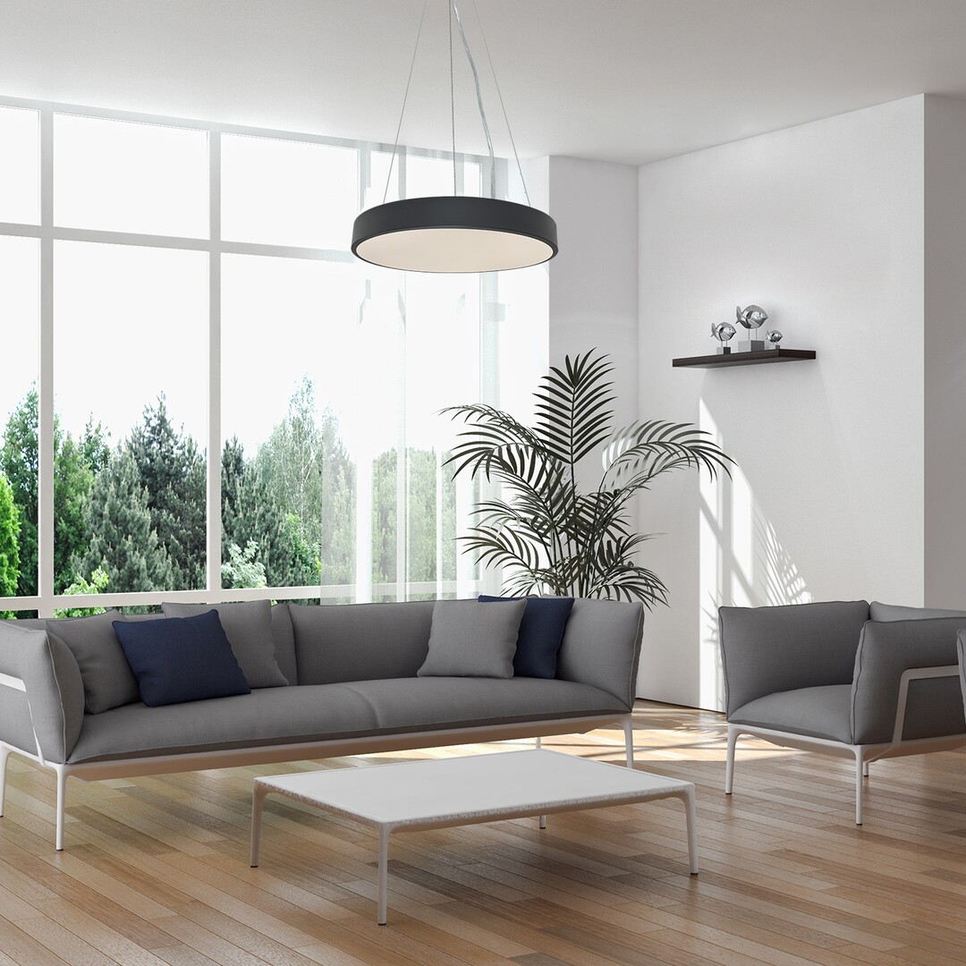 Rabalux Tesia lampa wisząca 1x60W LED czarny/biały 71041 - Wysyłka w 24h