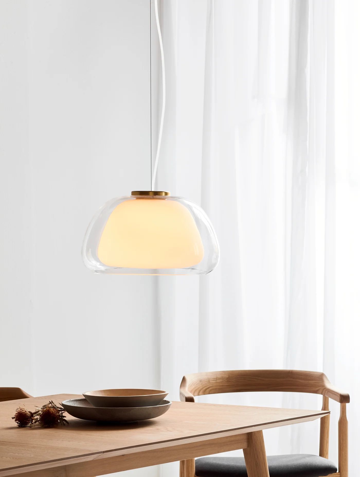 Nordlux Jelly lampa wisząca 1x40 W przezroczysta 2010783001
