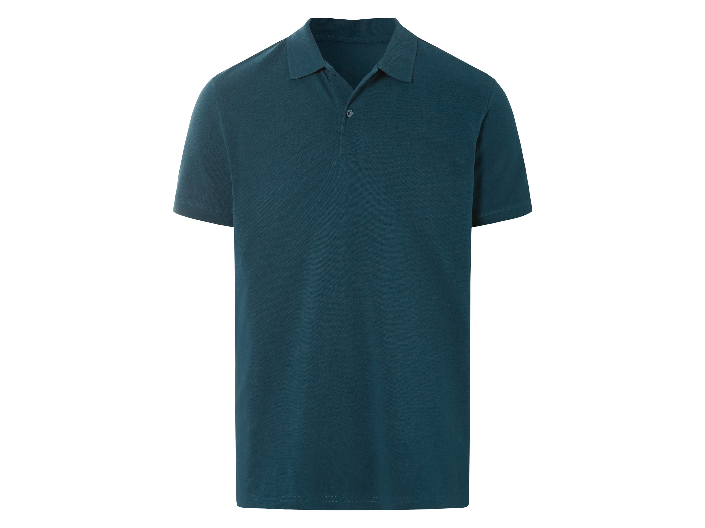 Livergy Koszulka polo męska z bawełny Petrol, M 48/50