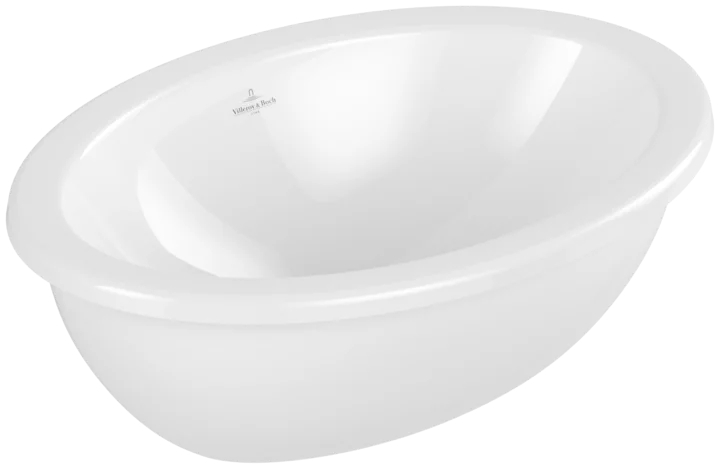 Darmowa Dostawa - Umywalka 43x29 cm owalna podblatowa biała Villeroy & Boch Loop & Friends 4A530101