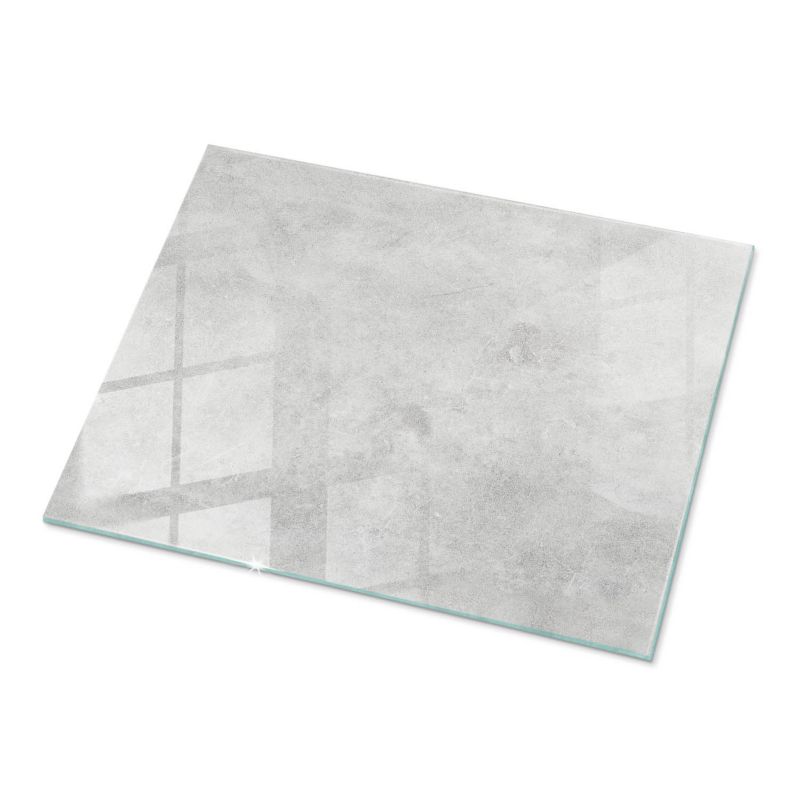 Blat szklany Tulup 80x60 cm Tekstura betonowa z rysami 1 szt.