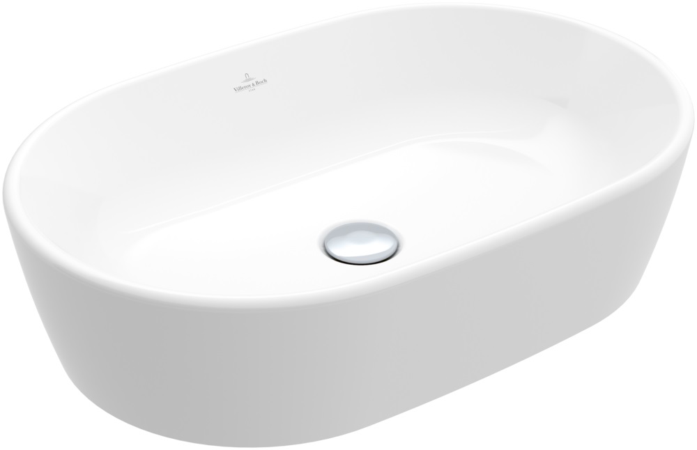 Darmowa Dostawa - Umywalka 60x40 cm owalna nablatowa biała Villeroy & Boch Architectura 5A2660R1