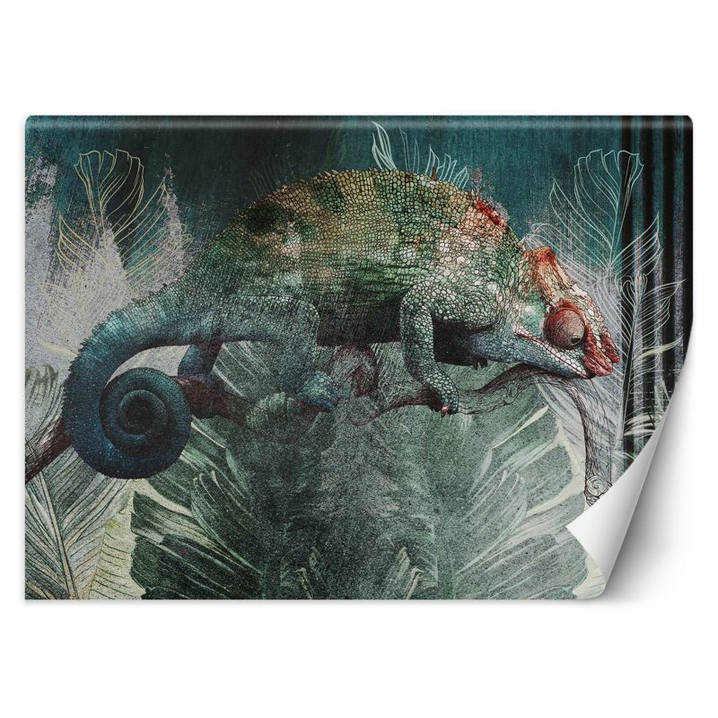 Fototapeta Feeby Kameleon tropikalny las natura 450x315 1 szt