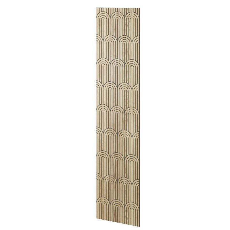 Panel frezowany fornir naturalny dębowy LAMELE3D Sendai 1 szt