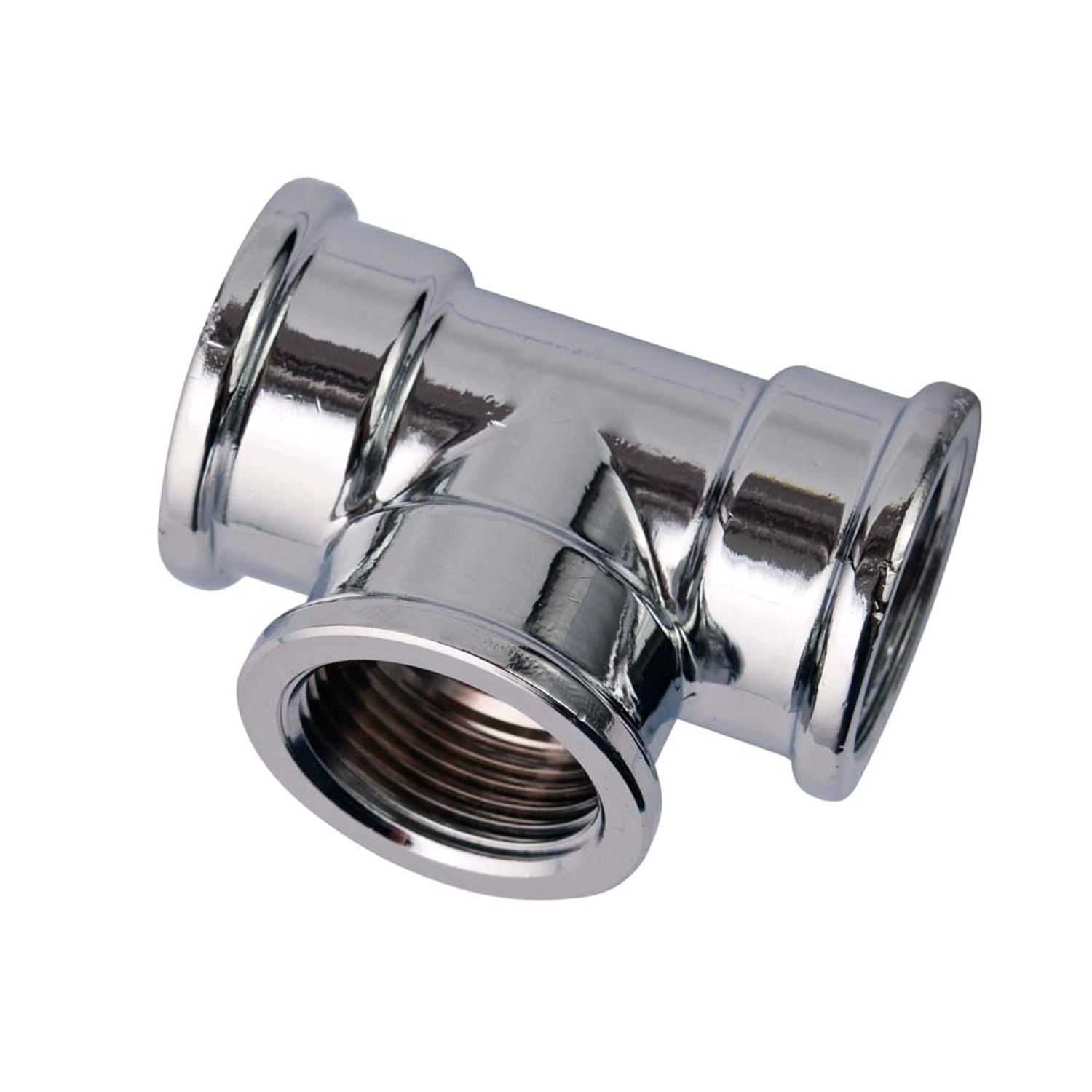 Invena Trójnik GW chrom 3/8"
