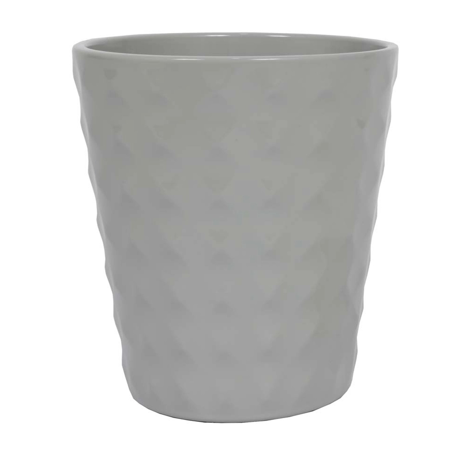 Osłonka ceramiczna Borneo szara - śr. 13 cm