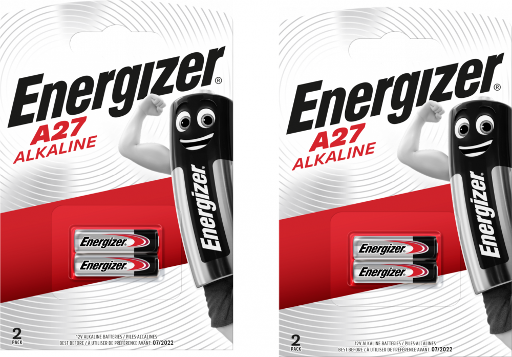2x Bateria specjalistyczna Energizer, A27, 12V, 2 sztuki