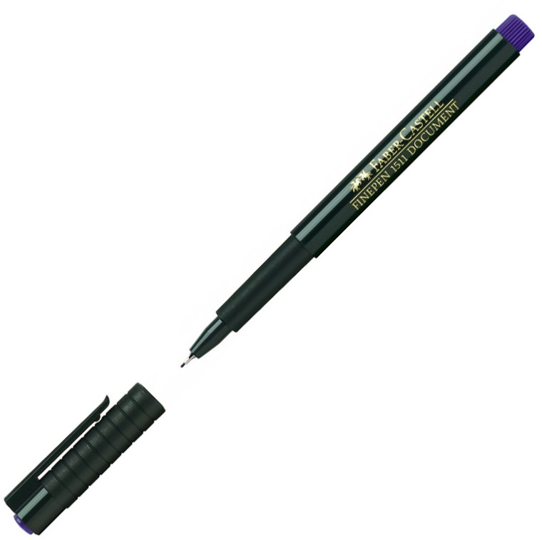 Cienkopis Faber-Castell Finepen 1511, 0.4mm, niebieski