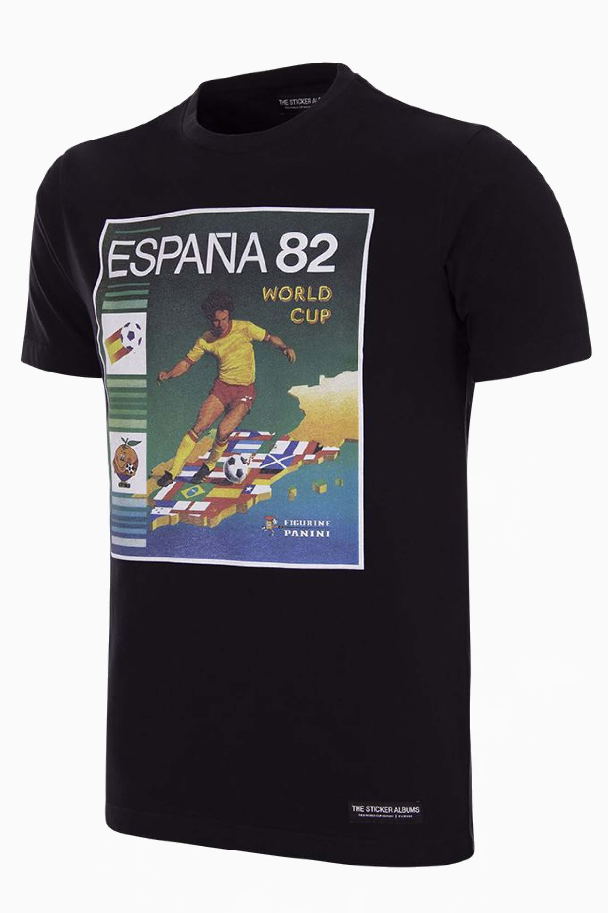 Koszulka Retro COPA Panini Spain 1982 World Cup - Czarny