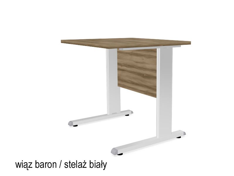 HEBE BE04/7 Biurko proste 78,5x70x74h (Kolor blatu: Wiąz Baron)
