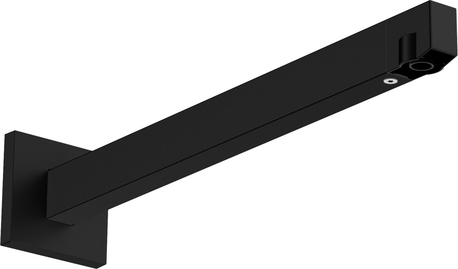 Hansgrohe ramię deszczownicy 39 cm ścienne czarny mat 24337670