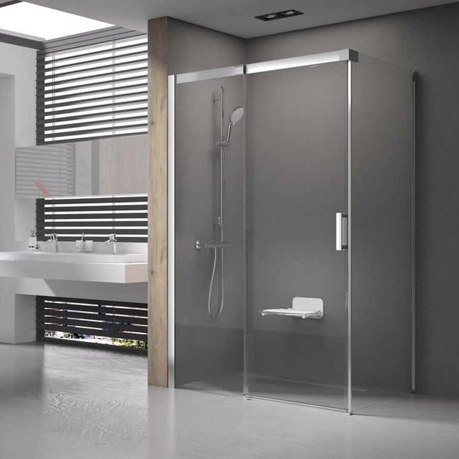Ravak Matrix MSDPS-120/90 L kabina prysznicowa 120x90 cm prostokątna lewa polerowane aluminium/szkło przezroczyste 0WLG7C00Z1