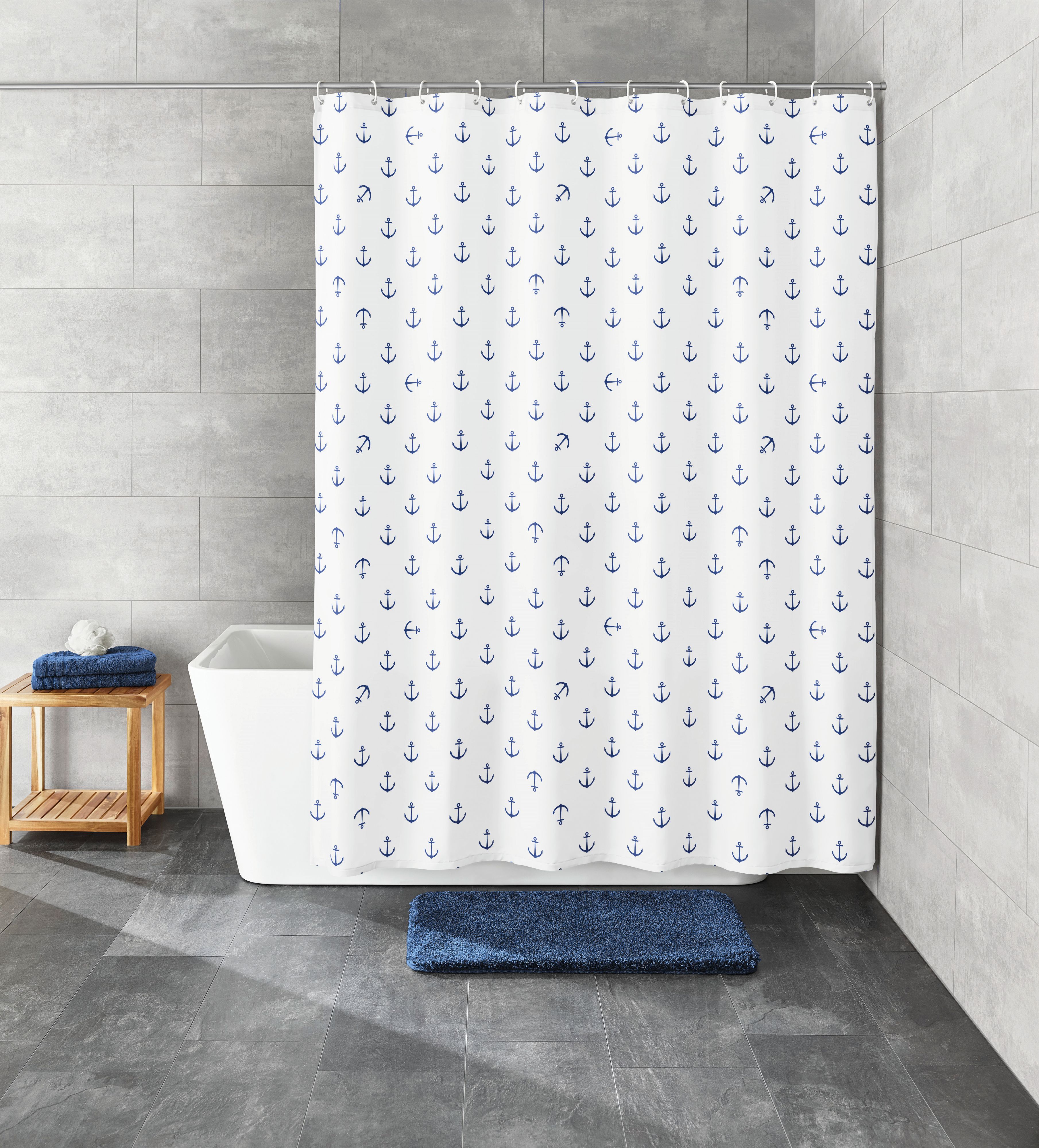 Kleine Wolke Anchor zasłona prysznicowa 180x200 cm kotwica 5900789305