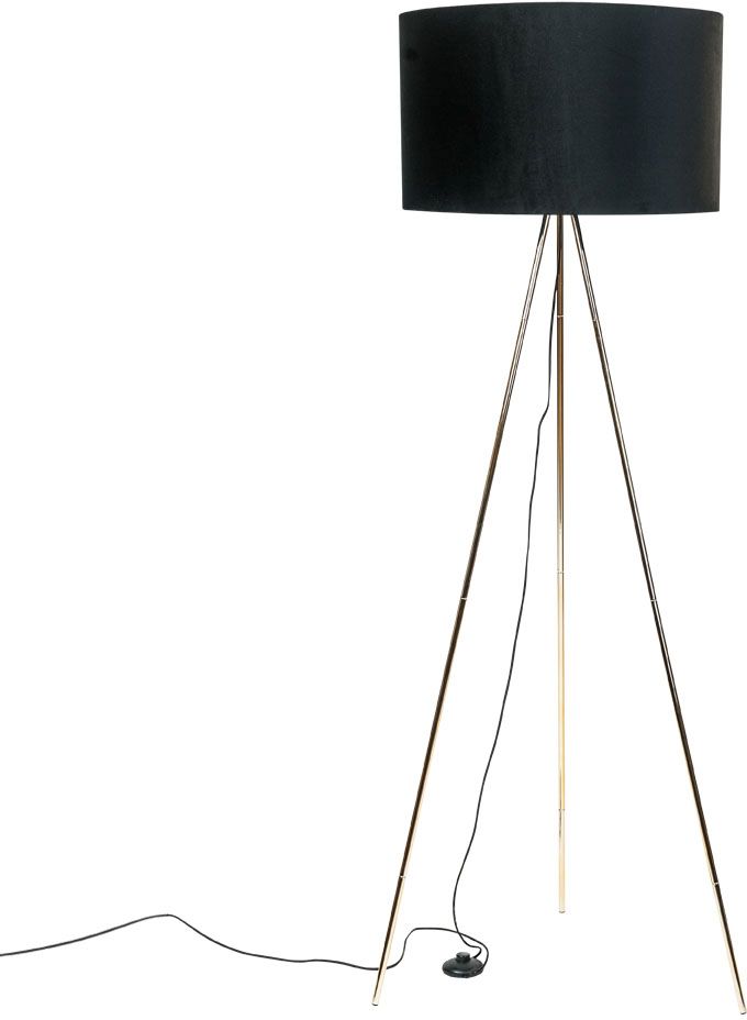 Zuma Line Inga lampa stojąca 1x40W czarna H06-GD-BK