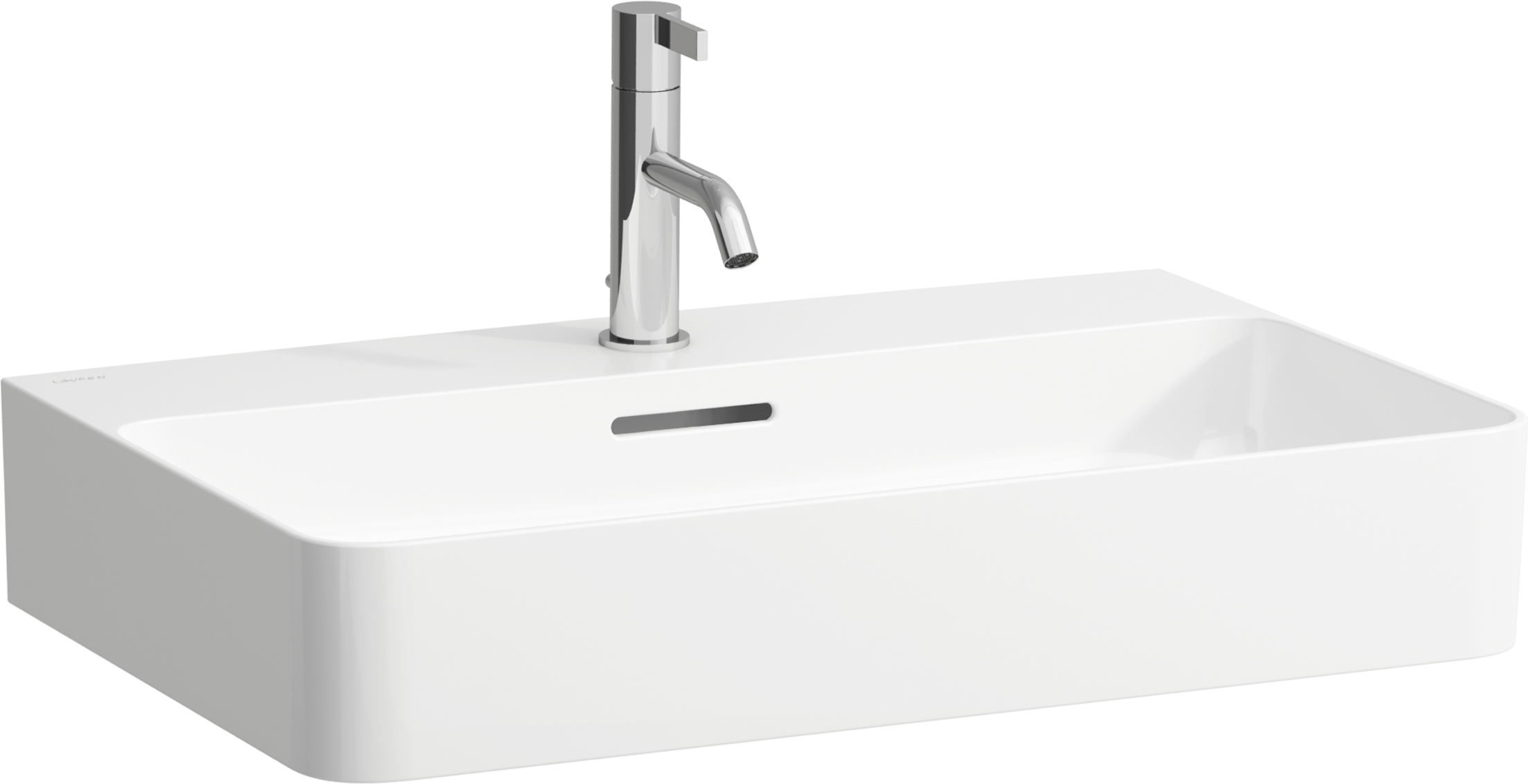 Laufen Val umywalka 65x42 cm prostokątna ścienna-nablatowa biała H8162840001041