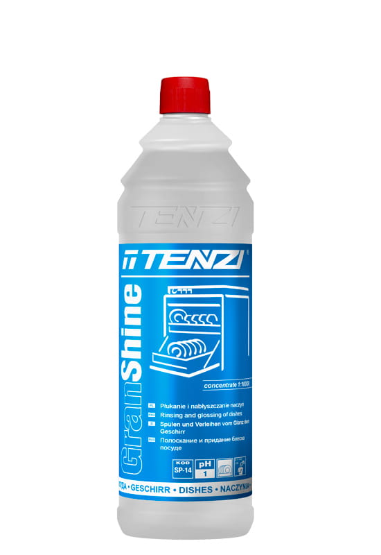 Gran Shine 10L koncentrat do nabłyszczania i płukania do zmywarek TENZI