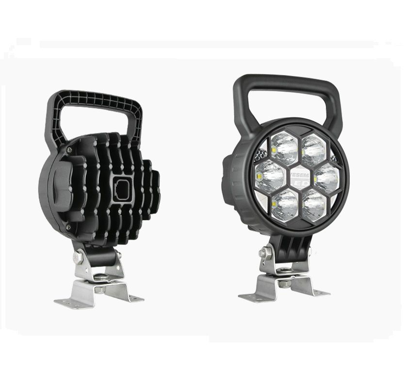 Lampa robocza LED 2000lm złącze Deutsch CRC3D.50237 Wesem