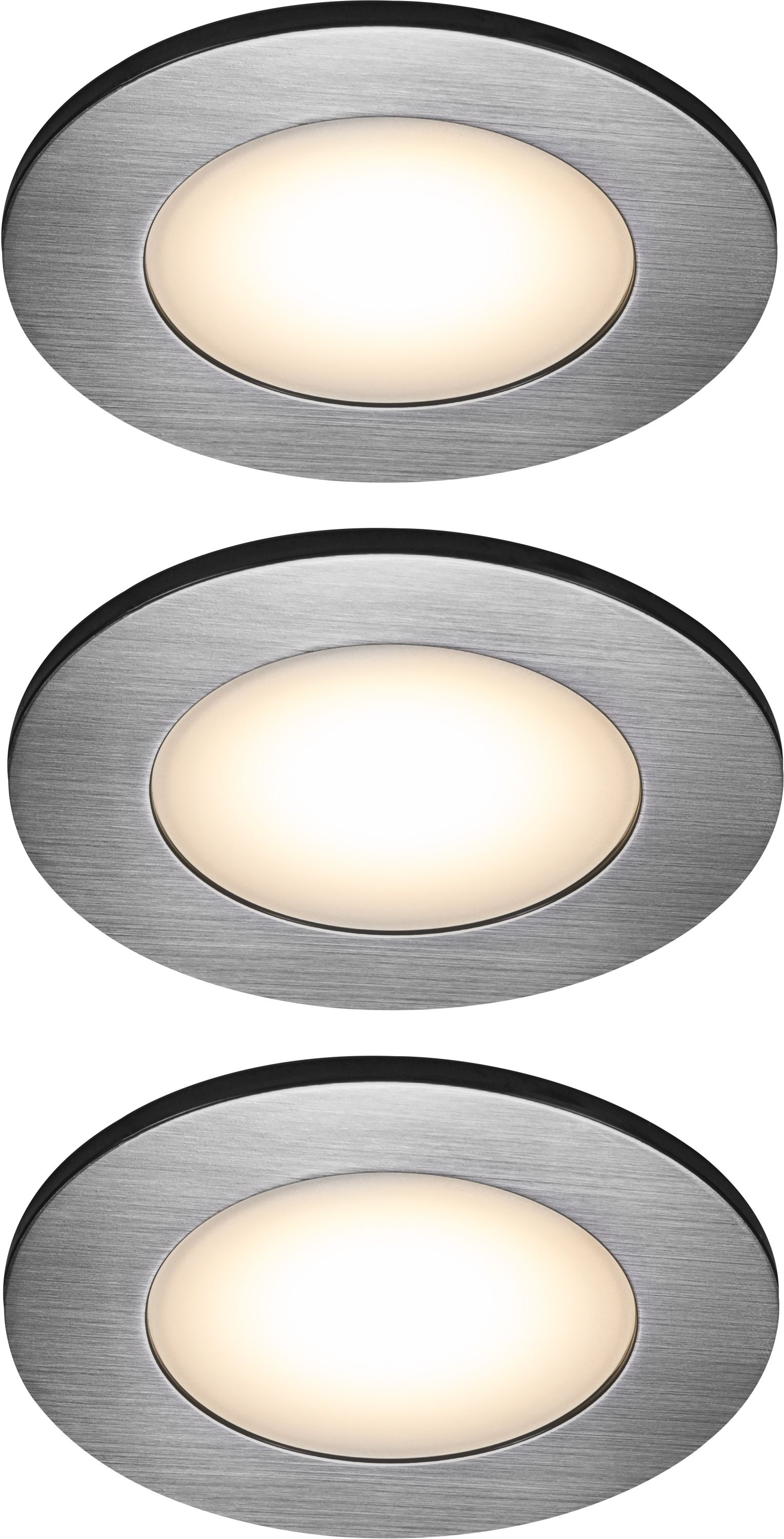 Darmowa Dostawa - Lampa do zabudowy 3x4.5 W nikiel Nordlux Leonis 49160155