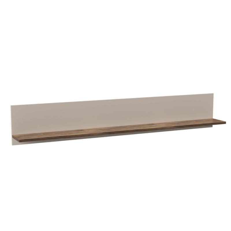 Półka Wisząca BLUSH Mebel Elite do Salonu 150 cm Kaszmir/ Dąb castello 1 szt