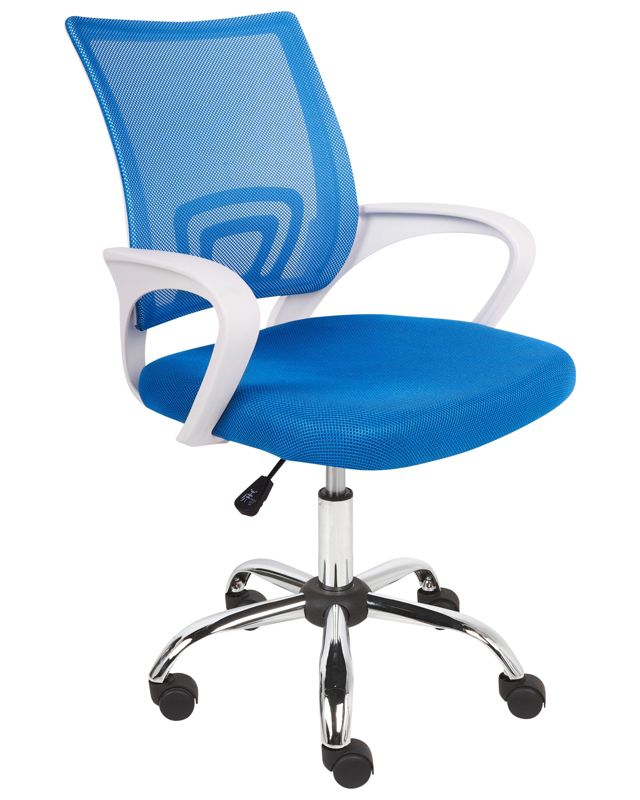 Fotel biurowy Niebieski Solid 1 szt.