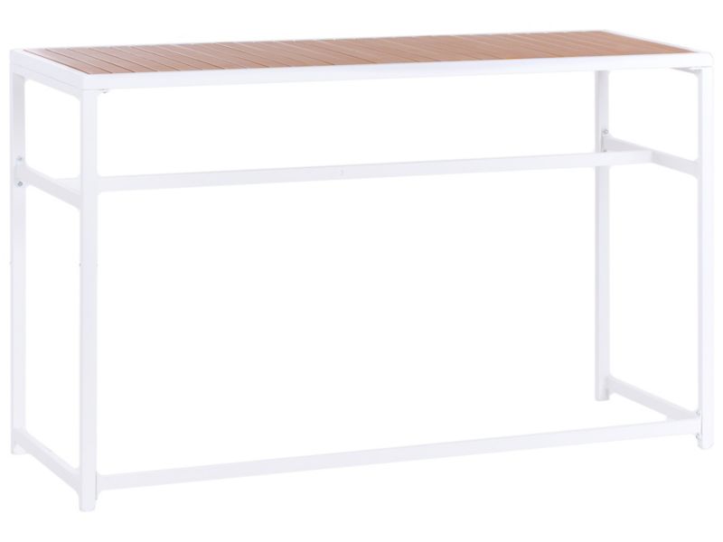 Stół ogrodowy Avetrana 150 cm 50 cm Biały 1 szt.