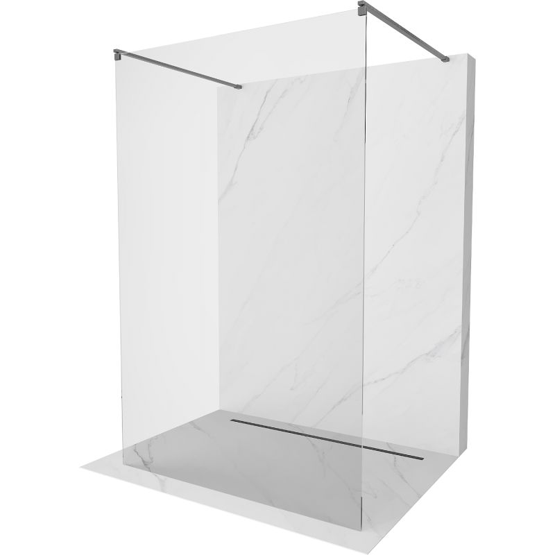 Ścianka prysznicowa Mexen Kioto gun gray 100x200 cm 800-100-002-66-00 1 szt.