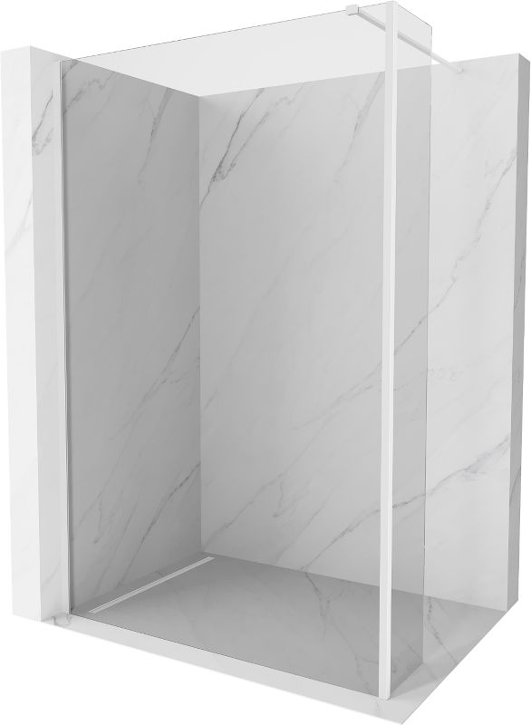 Ścianka prysznicowa Mexen Kioto transparent biała 150x40 2-częściowa 800-150-212-20-00-040 1 szt.
