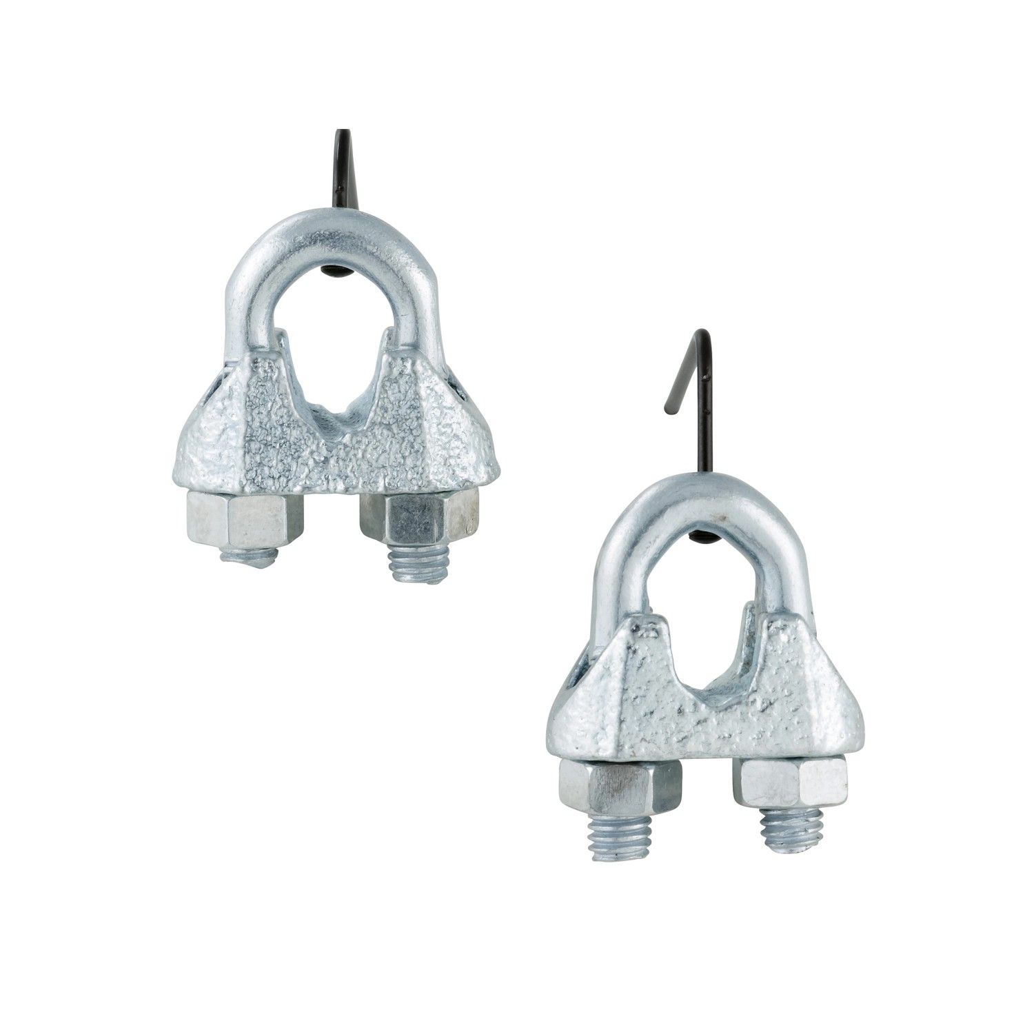 Zacisk linowy ocynkowany zestaw 4 sztuk śr. 4 - 6 mm