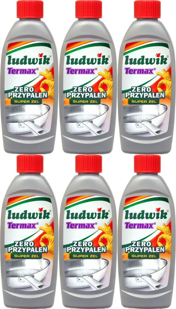 6x Żel do usuwania przypaleń Ludwik Termax, 280 g