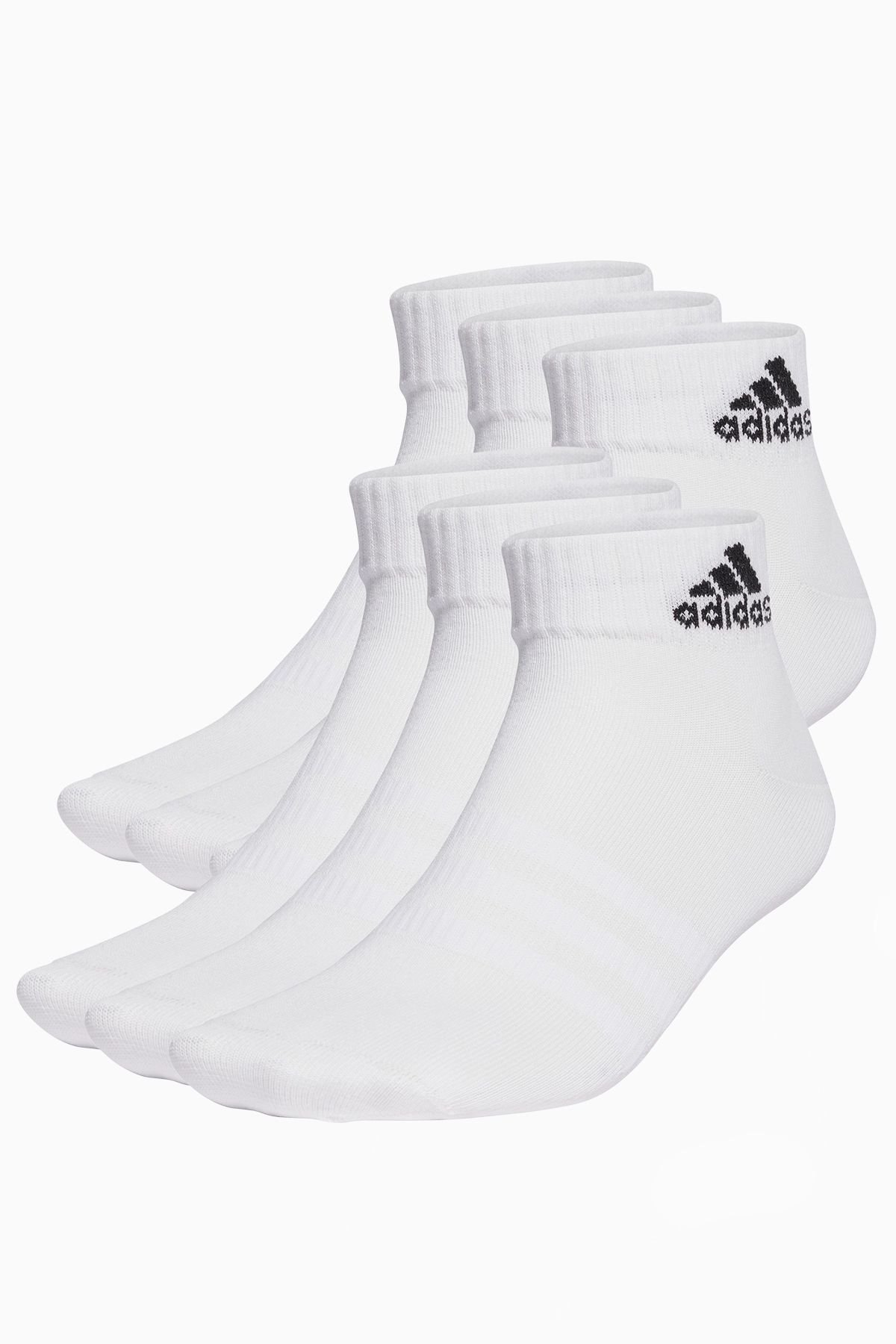 Skarpety adidas Thin and Light Ankle 6-Pack - Biały