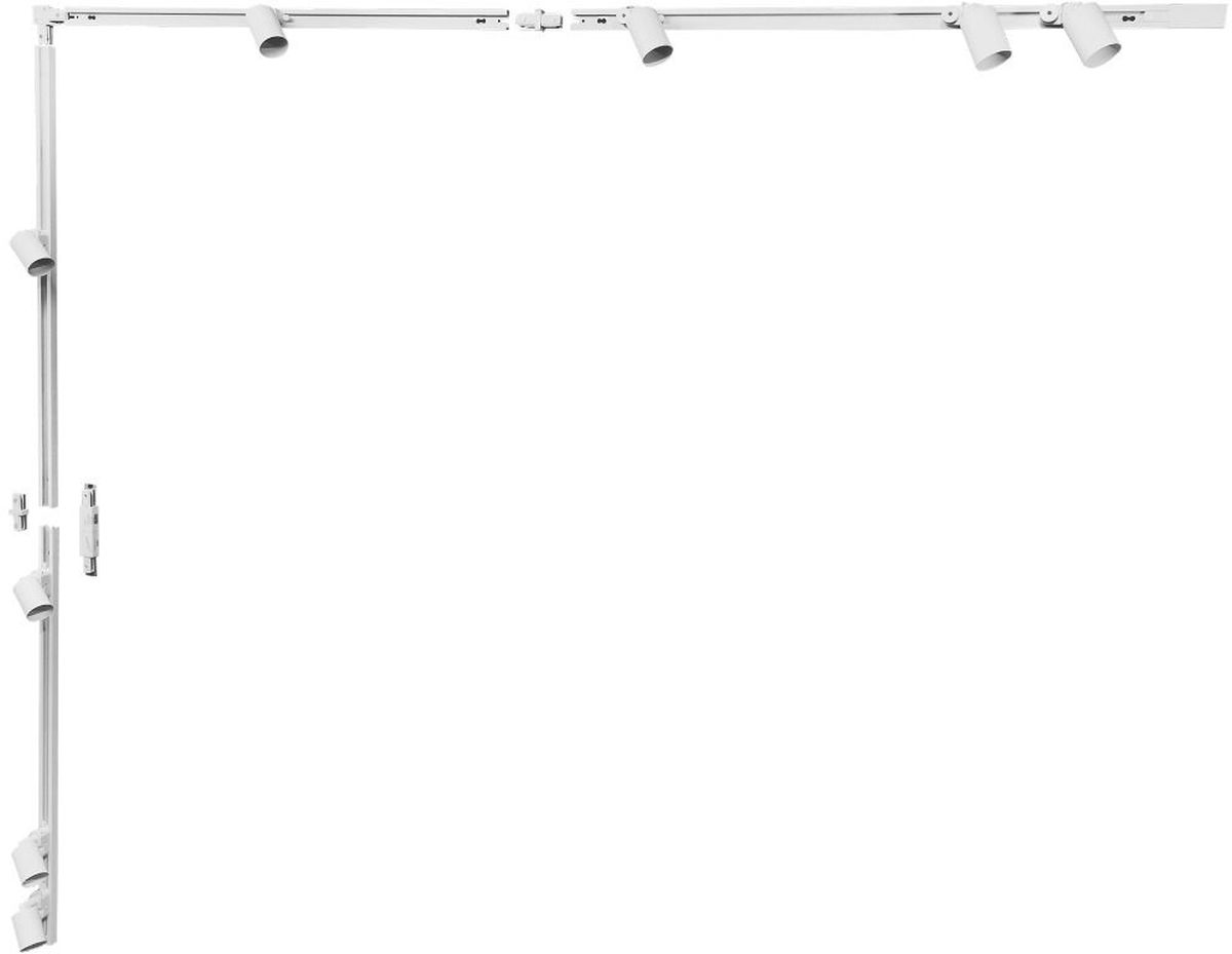 Zuma Line zestaw szynoprzewód 400 cm z reflektorami biały 3045