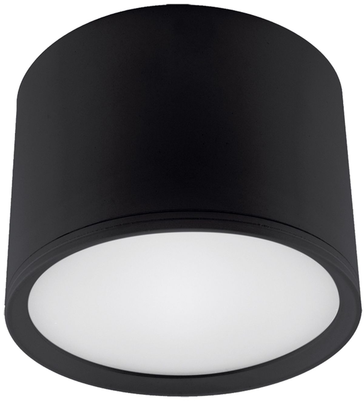 Strühm Rolen lampa podsufitowa 1x7 W czarna 03780