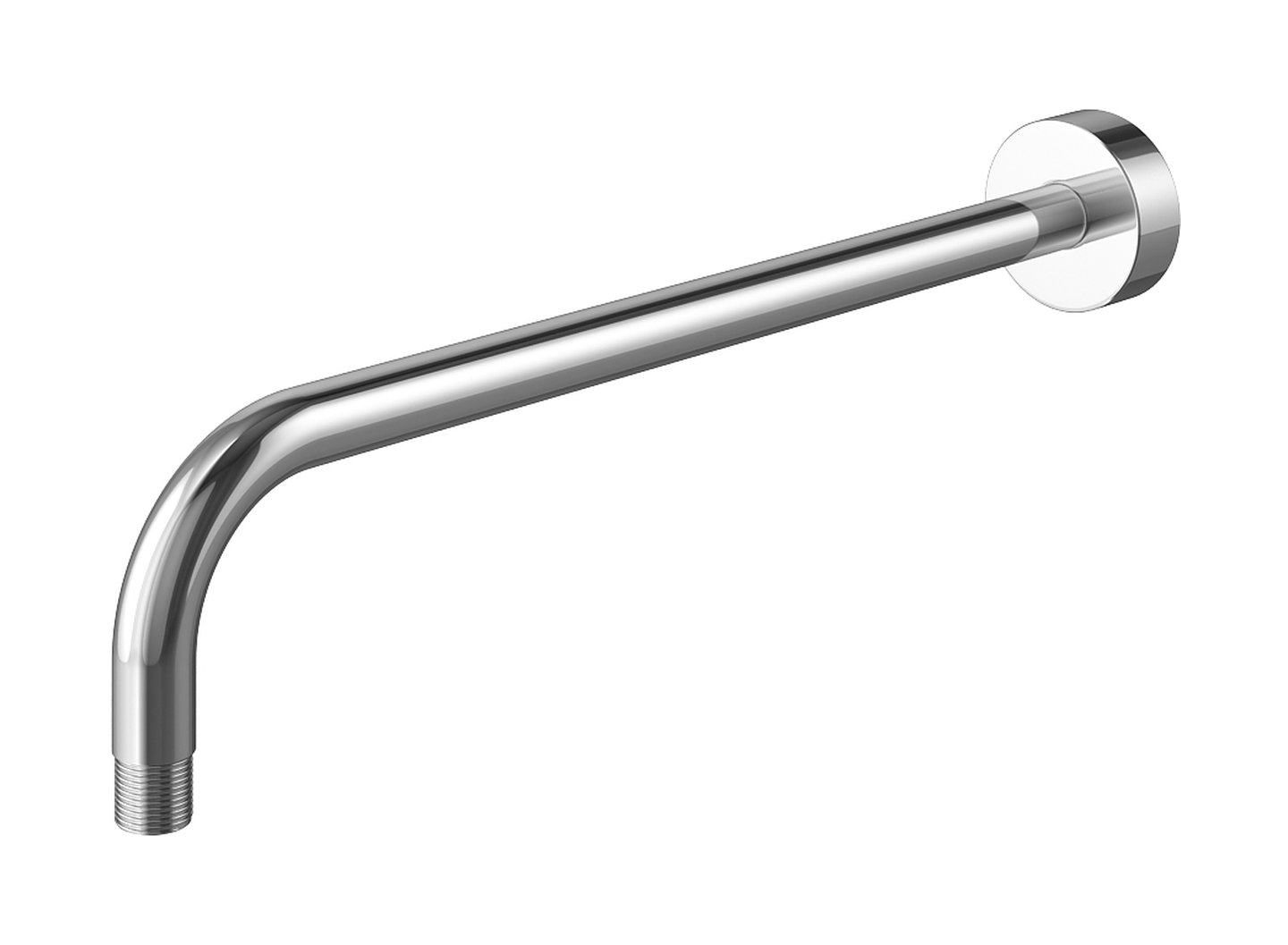 Kohlman ramię prysznicowe 40 cm ścienne chrom WN - Wysyłka w 24h