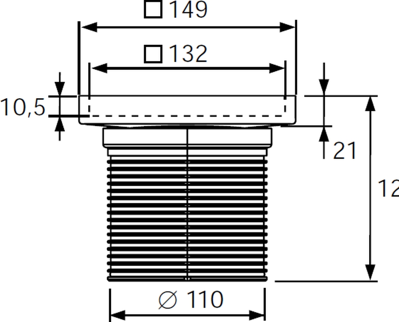 Tece Drainpoint S nasadka do zabudowy płytką 3660011 - Wysyłka w 24h