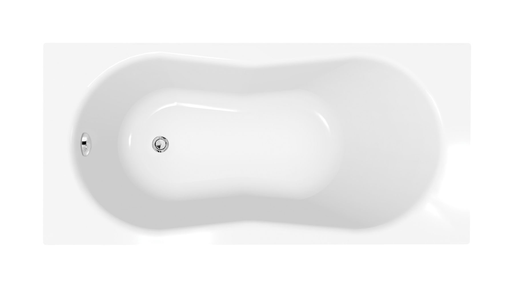 Cersanit Nike wanna prostokątna 160x70 cm biała S301-248