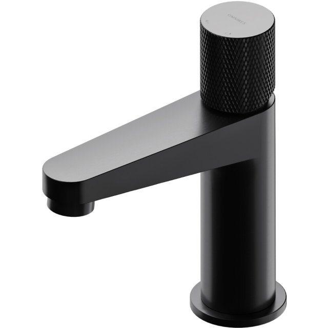 OMNIRES Bateria umywalkowa CONTOUR stojąca antracyt szczotkowany CT80