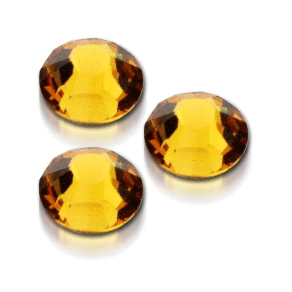 Ozdoba do paznokci Cyrkonie Swarovski SS10 203 Topaz ok.50 szt