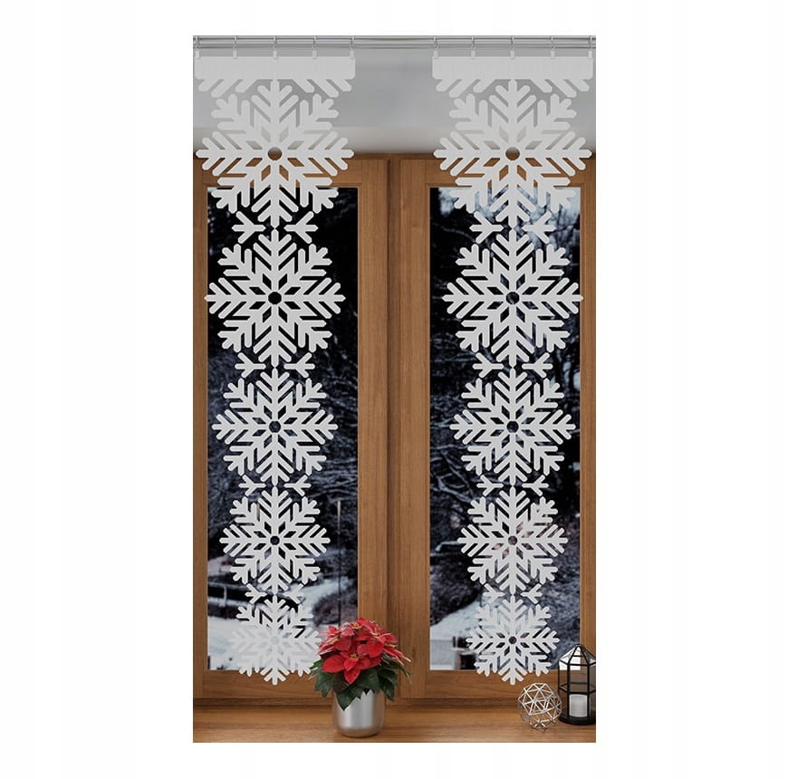 Firana panel ekranowy żakard 35 cm x 110