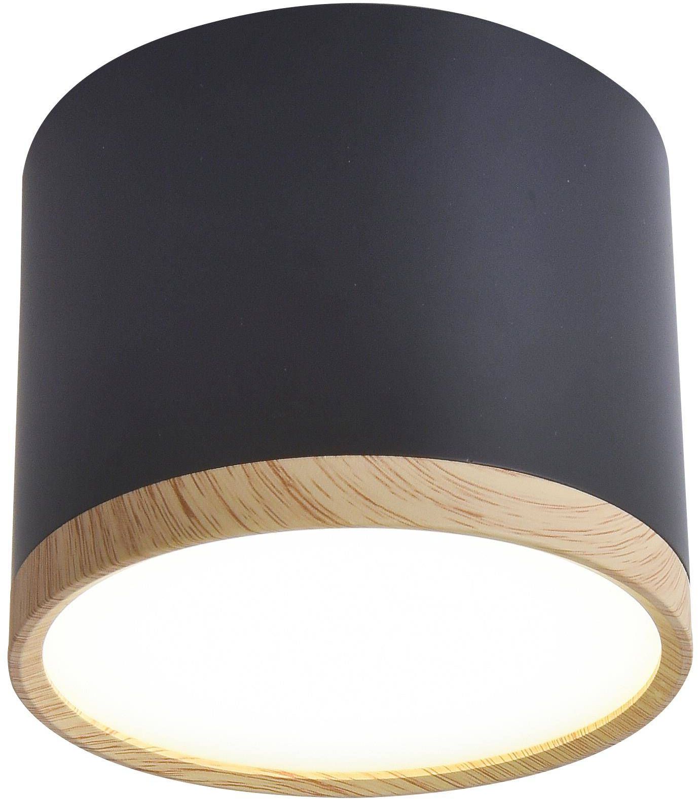 Darmowa Dostawa - Lampa podsufitowa 1x9 W drewno Candellux Tuba 2275949