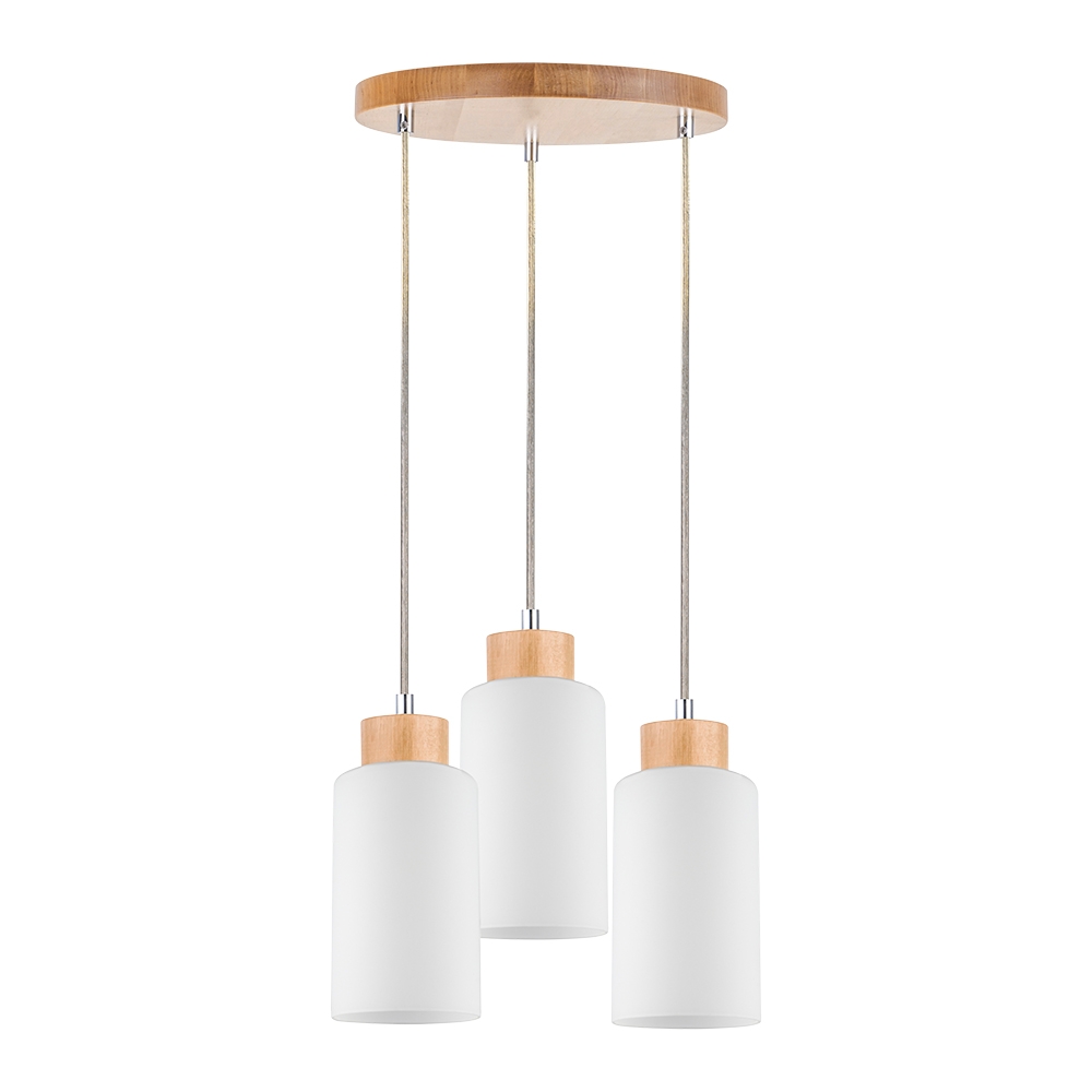 Darmowa Dostawa - Lampa wisząca 3x60 W biała Spot-Light Bosco 1720560