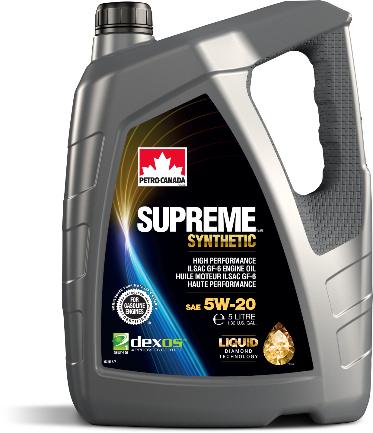 PETRO-CANADA SUPREME SYNTHETIC 5W20 5L - Petrostar