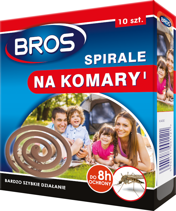 BROS SPIRALA NA KOMARY 10SZT - Petrostar