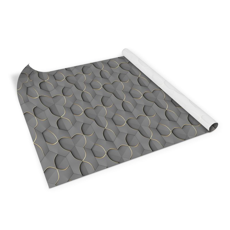Samoprzylepna okleina Tulup 100x50 cm Abstrakcja 3d heksagony 1 szt.