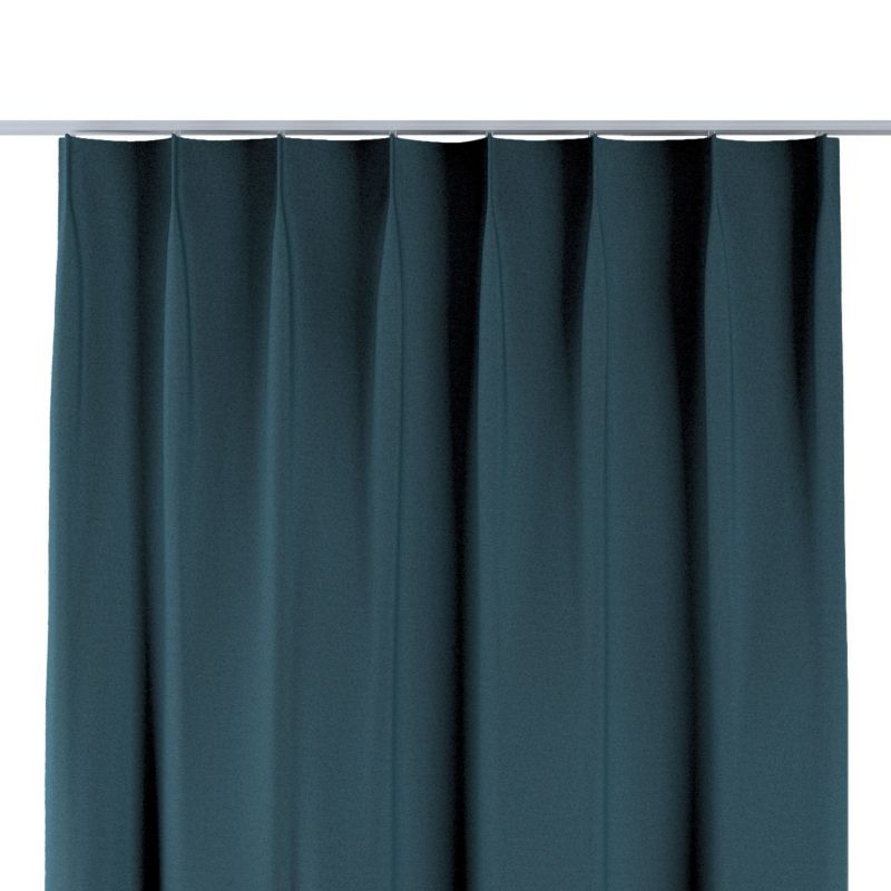 Zasłona na haczykach flex pojedynczych 130 x 245 cm Dekoria niebieski 1 szt.