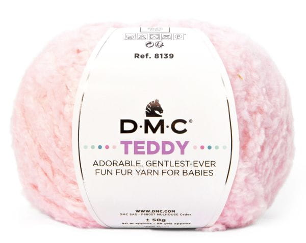 włóczka DMC TEDDY kol. 314 różowy