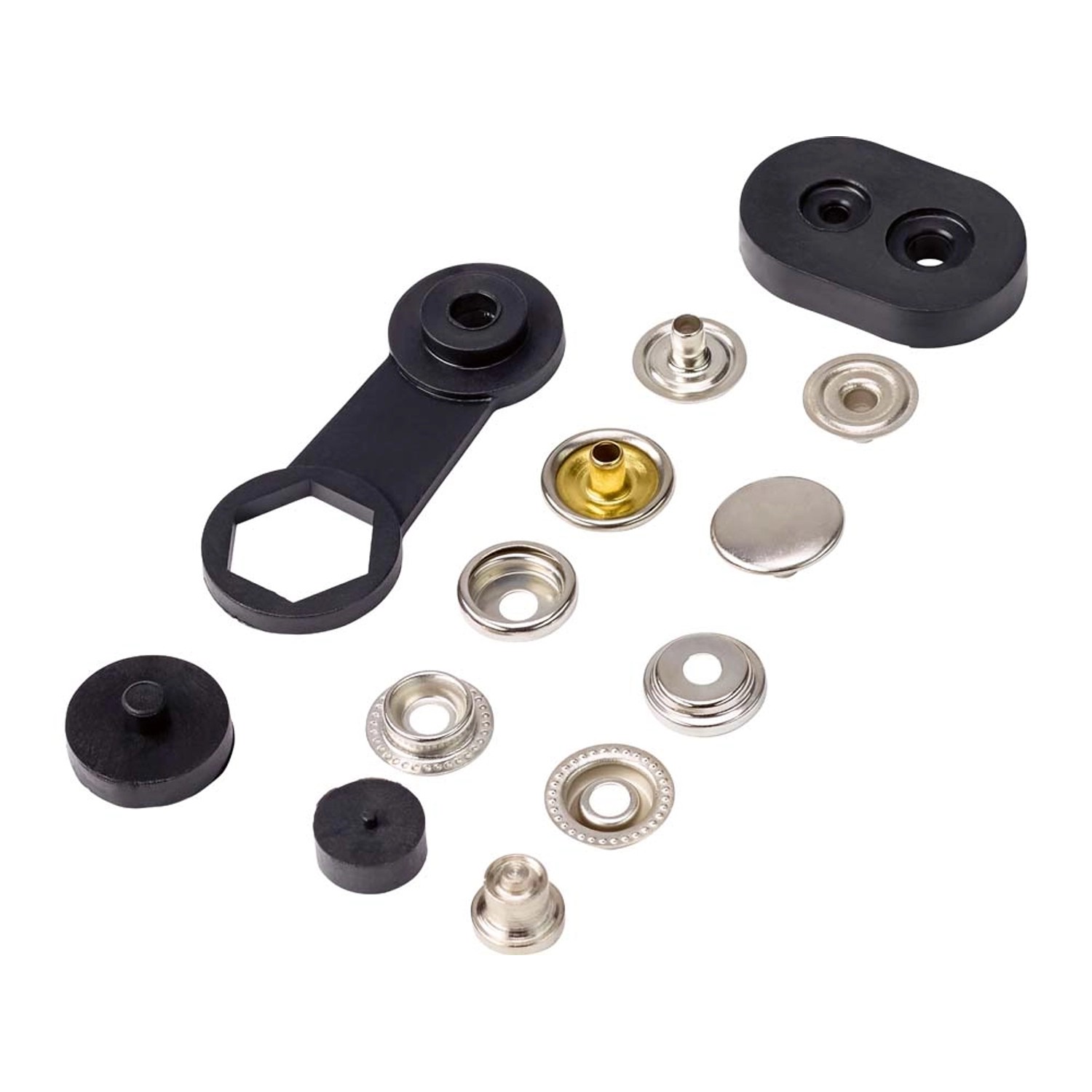 Guziki do plandeki zaciskowe 3,5x15mm 10szt.