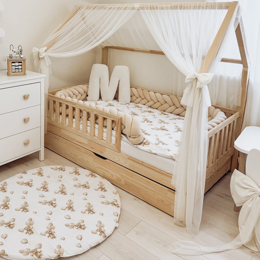 Komplet pościeli Miś Uszatek BW - 160x200 + dwie poduszki 70x80 - Nie