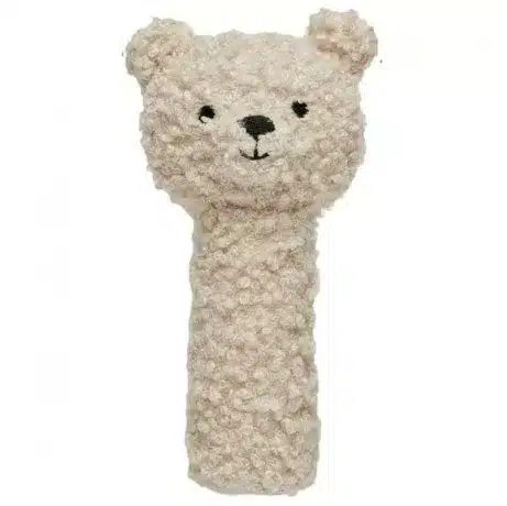 Jollein - Grzechotka miękka Teddy Bear Naturel BBTB