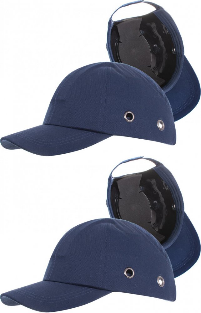 2x Czapka ochronna Procera Bumpcap, granatowy